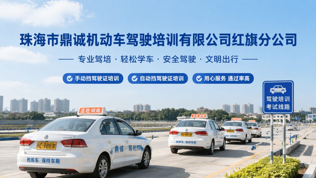 斗门区还在为学车排队发愁？
